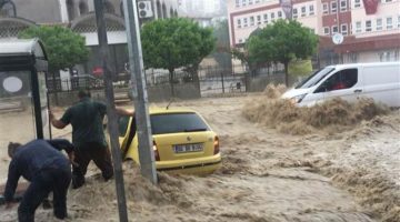 Ankara’da Sel felaketi can aldı 1 ölü 1 kayıp