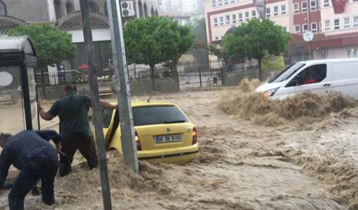 Ankara’da Sel felaketi can aldı 1 ölü 1 kayıp